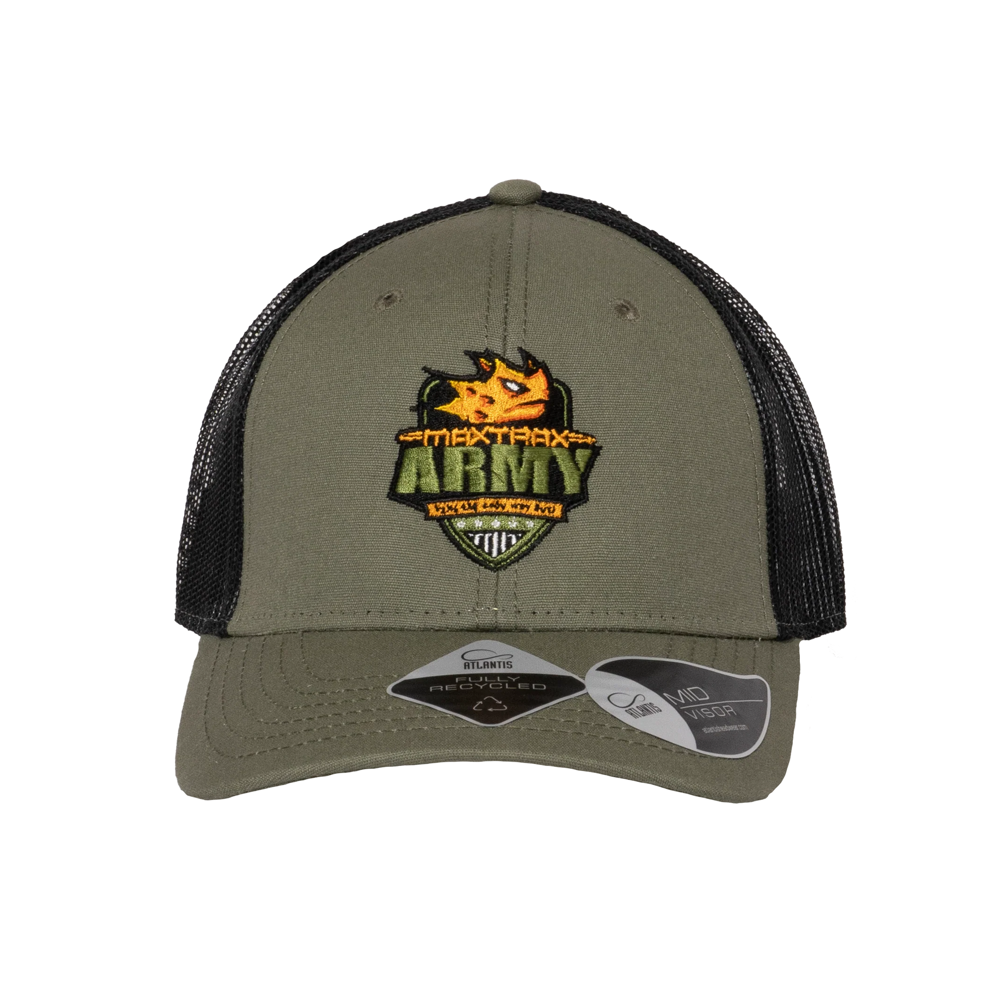 MAXTRAX Army Olive Drab Trucker Cap